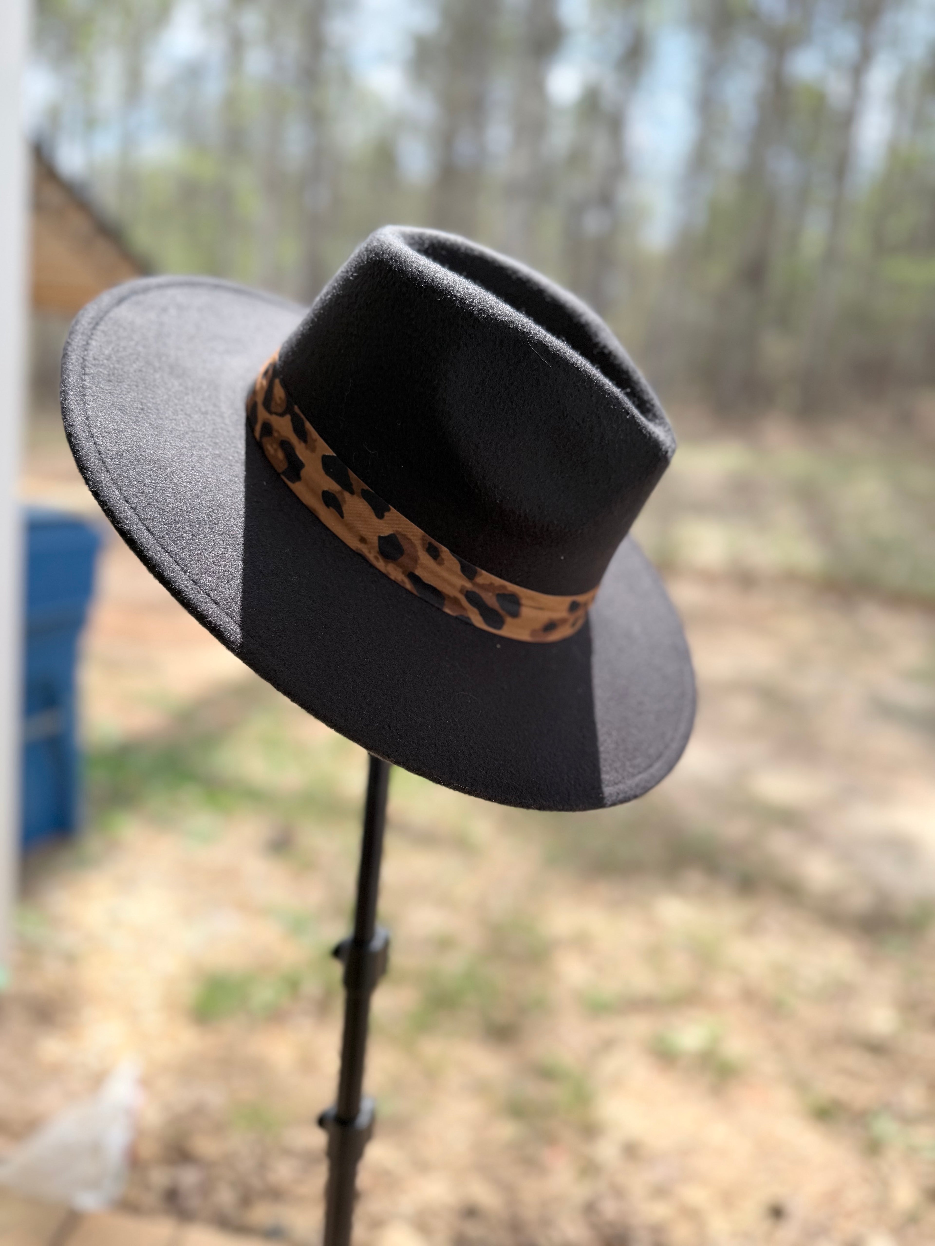 Leopard Cowgirl Hat
