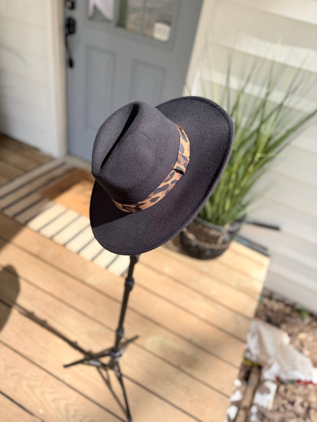 Leopard Cowgirl Hat