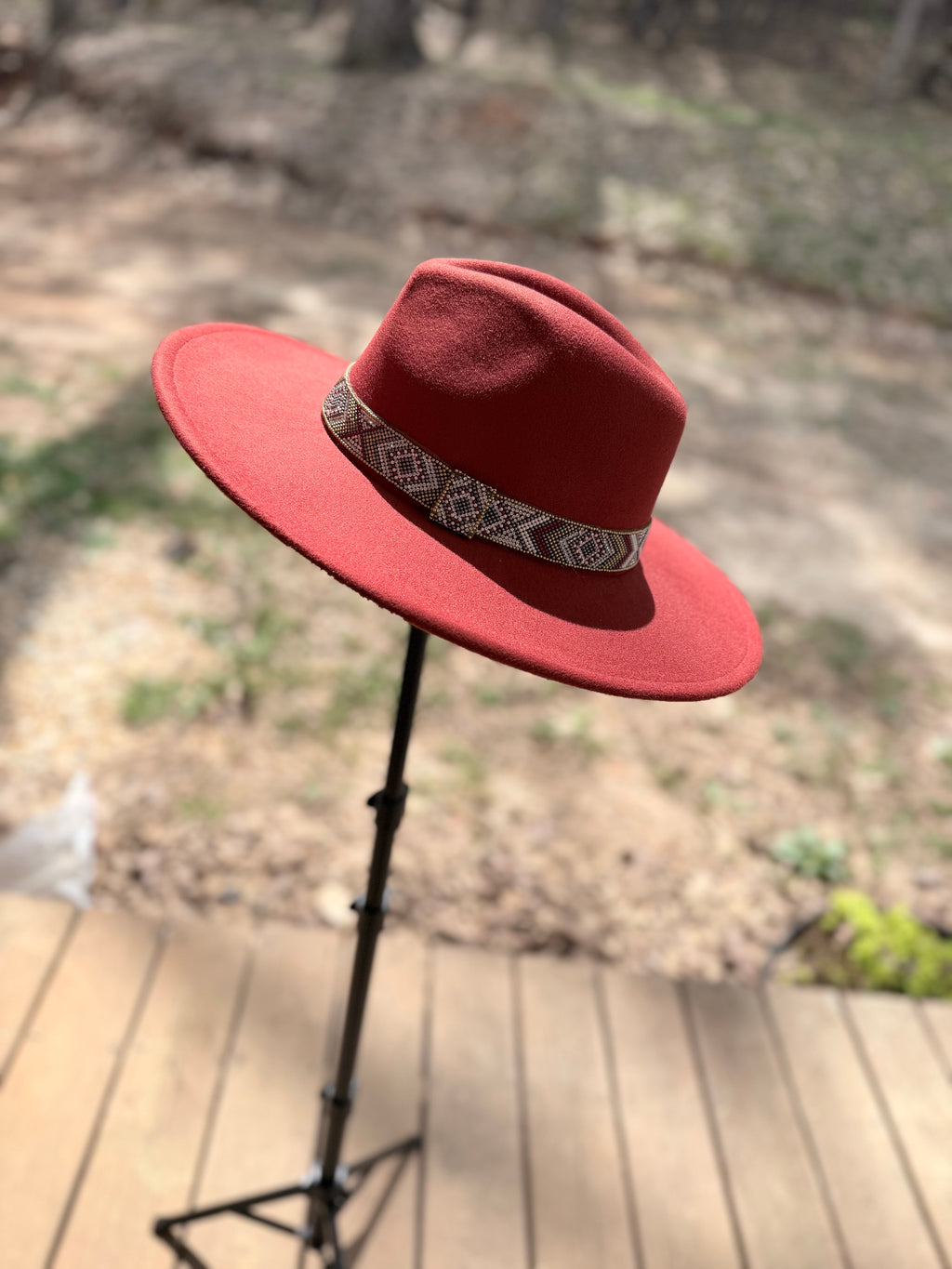 Red Cowgirl Hat