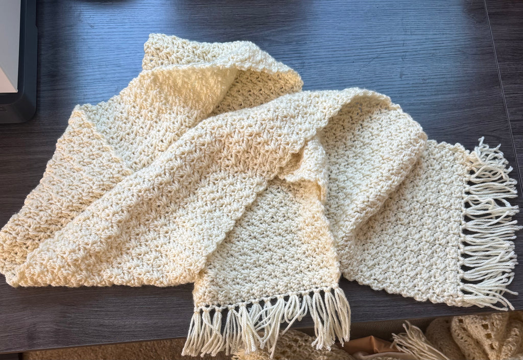Hand Crochet Scarf