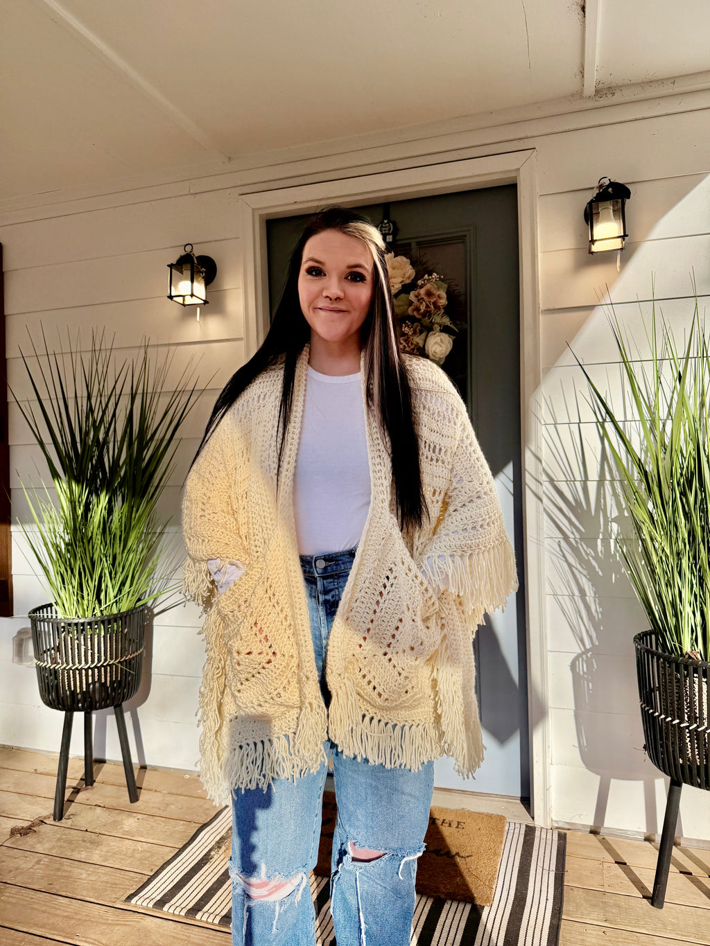 Hand Crochet Shawl