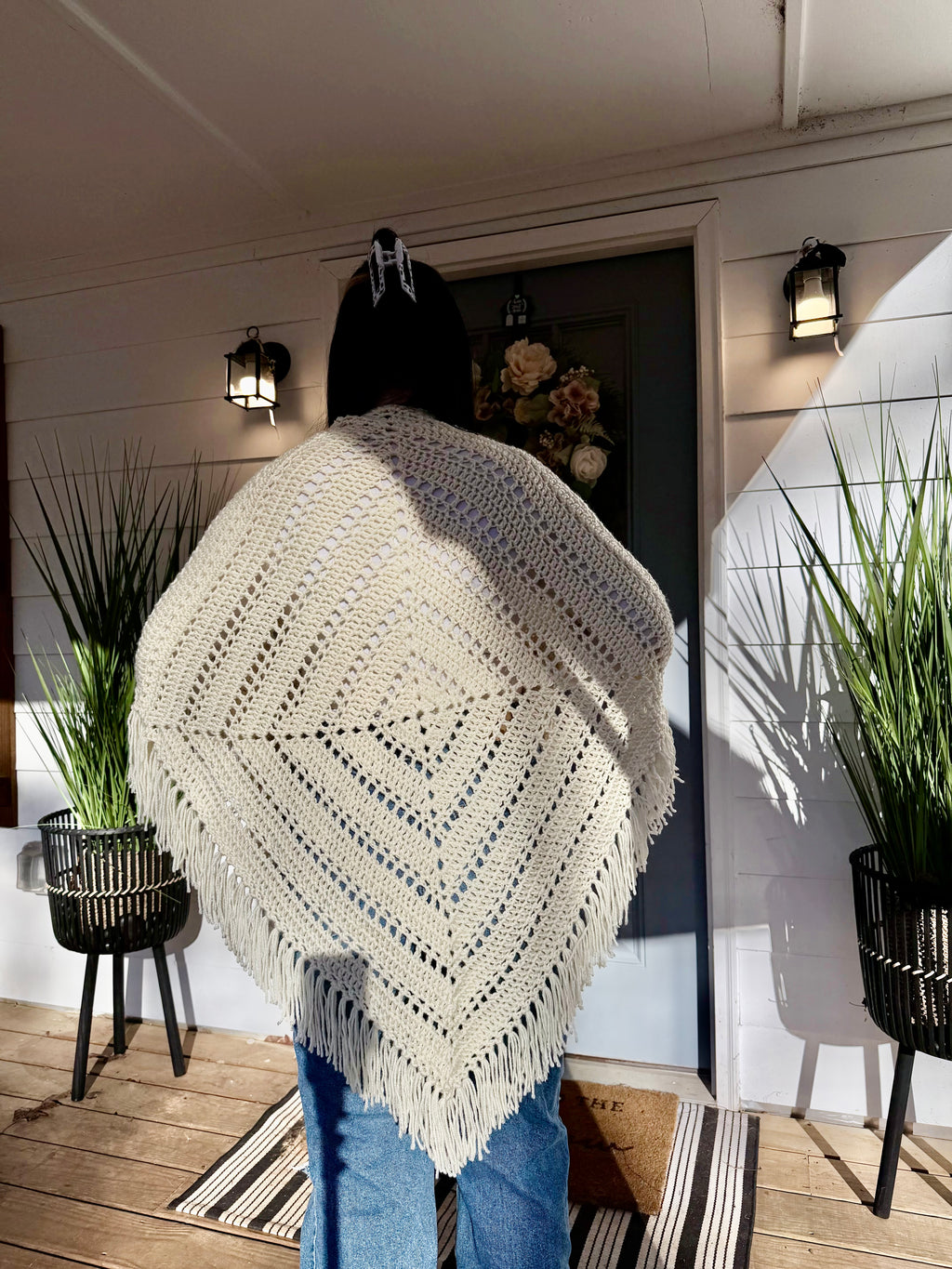 Hand Crochet Shawl