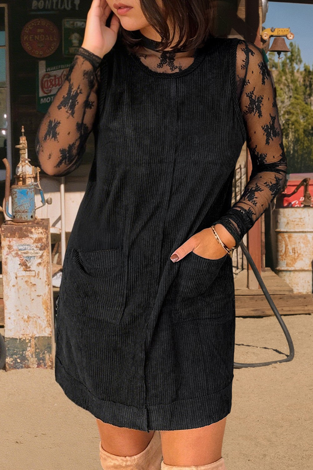 Black Mini Dress